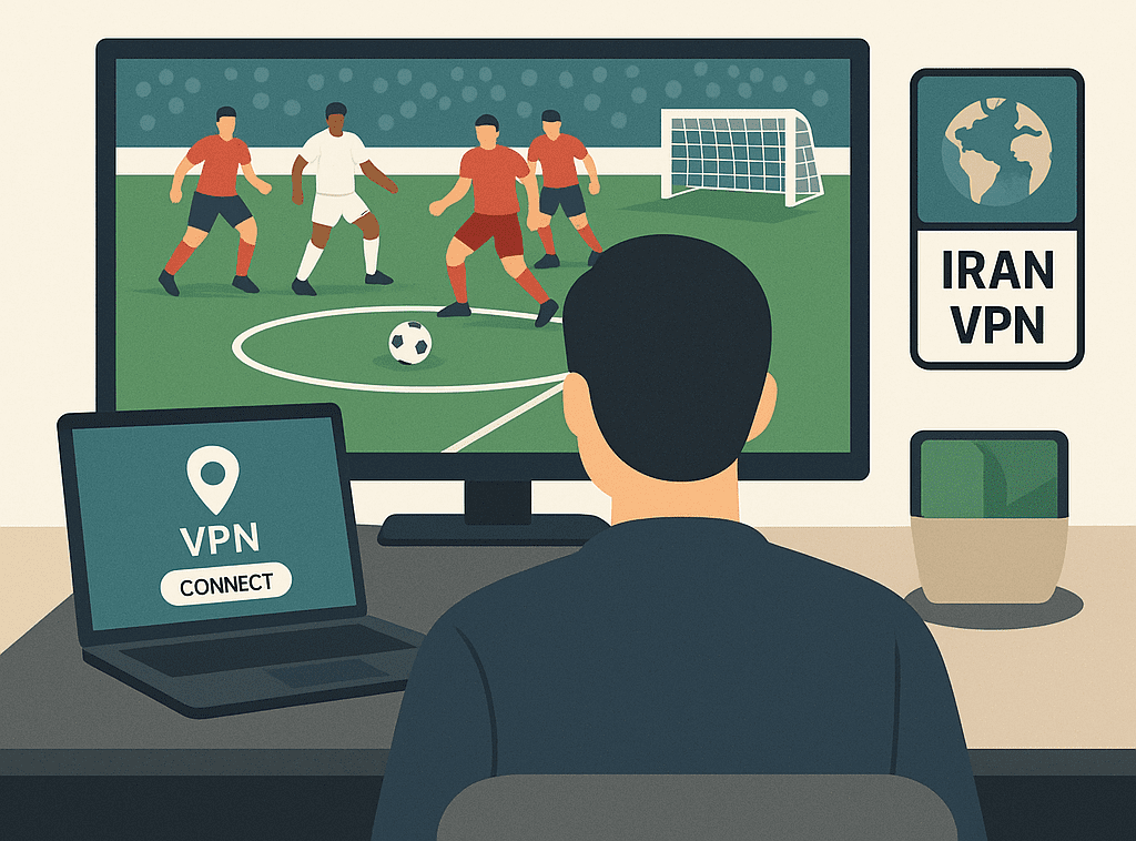 تماشای فوتبال از خارج کشور