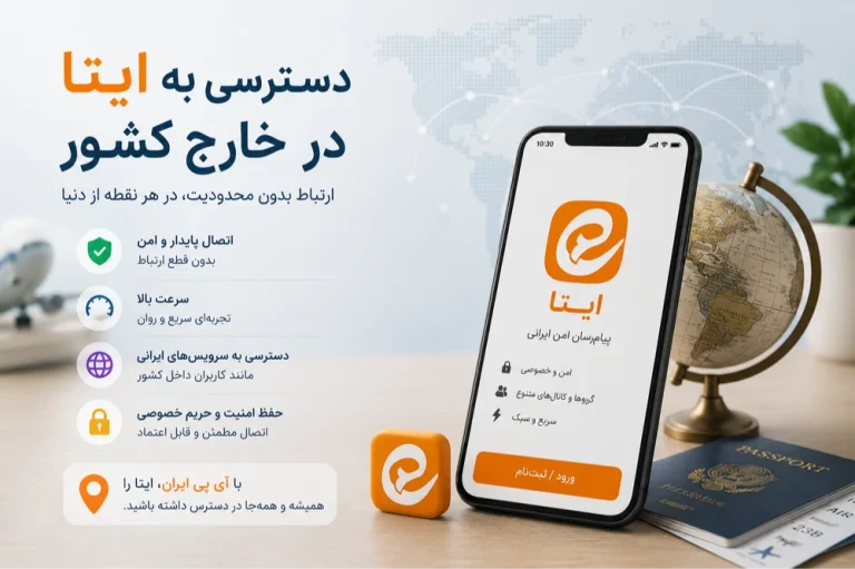 دسترسی به ایتا در خارج کشور