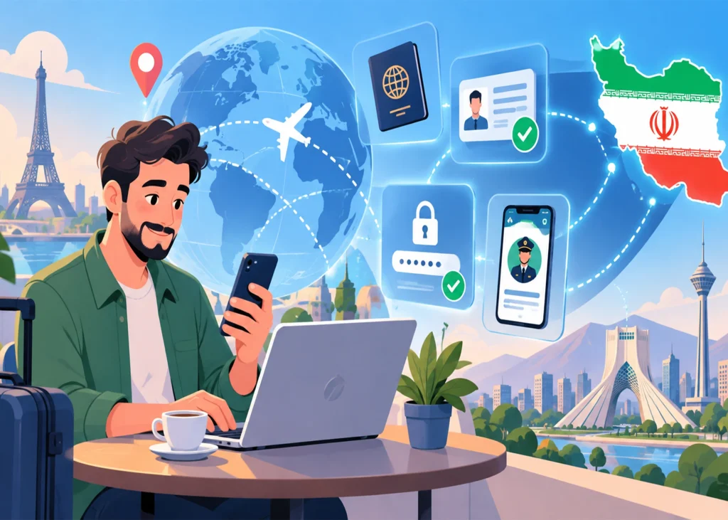 انواع روش دسترسی به پلیس من از خارج کشور